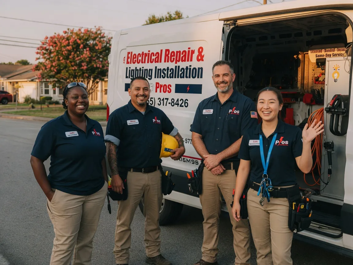 Licensed Electrician company in Grandfalls, TX